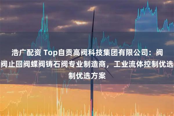 浩广配资 Top自贡高阀科技集团有限公司：阀门闸阀止回阀蝶阀铸石阀专业制造商，工业流体控制优选方案
